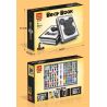 LQS 6301 non  PHIÊN BẢN SƯU TẬP GẤU BẠO LỰC bộ đồ chơi xếp lắp ráp ghép mô hình BEAR BOOK 2622 khối