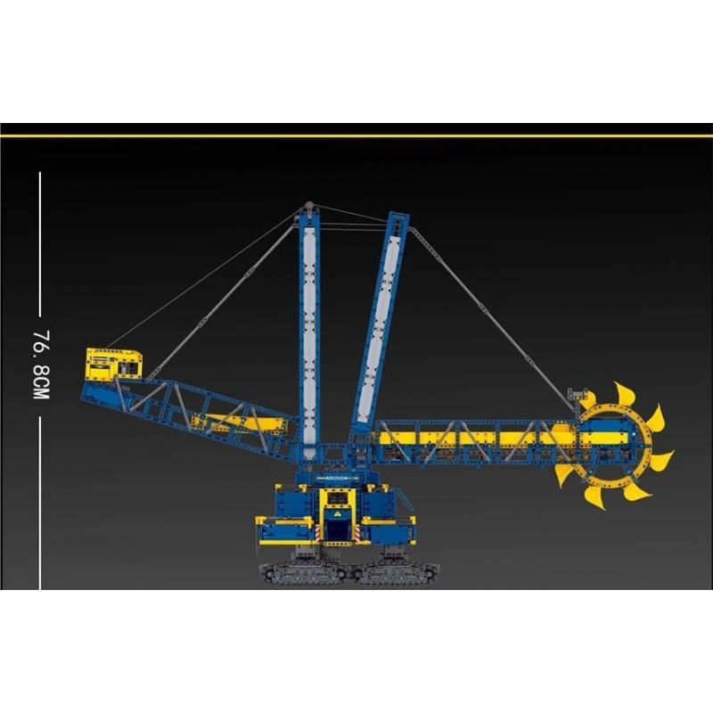 MouldKing 17006 Mould King 17006 non  MÁY ĐÀO ROVER. bộ đồ chơi xếp lắp ráp ghép mô hình  BUCKET WHEEL EXCAVATOR Kỹ Thuật Công Nghệ Cao Mô Hình Phương Tiện 4588 khối