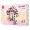 TOP TOY TC1807 1807 non  HỘP NHẠC HOA ANH ĐÀO bộ đồ chơi xếp lắp ráp ghép mô hình 700 khối