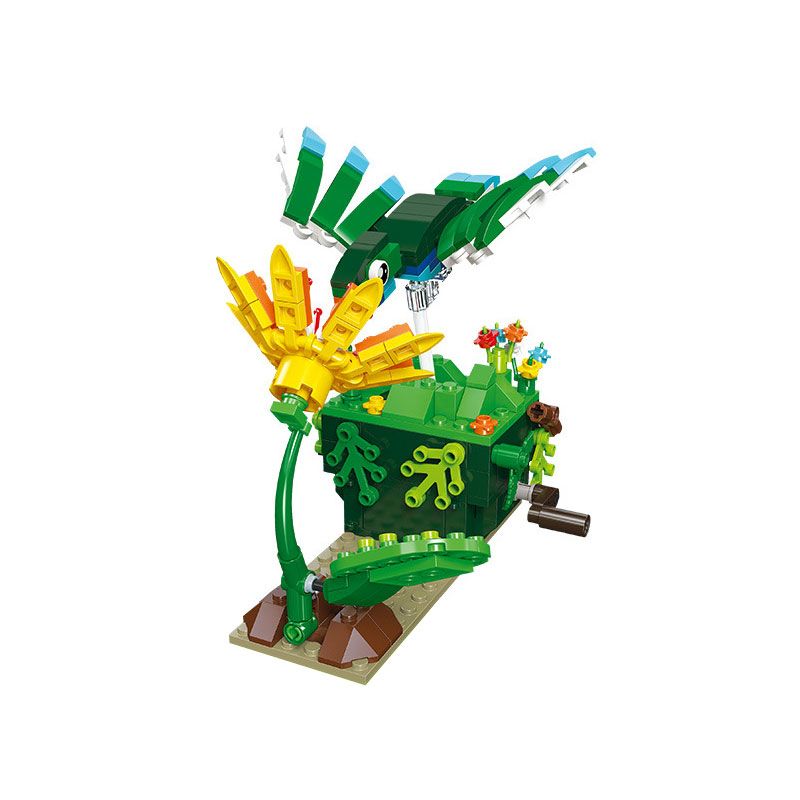 JIESTAR 86103 non  HUMMINGBIRD. bộ đồ chơi xếp lắp ráp ghép mô hình 226 khối