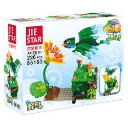 JIESTAR 86103 non  HUMMINGBIRD. bộ đồ chơi xếp lắp ráp ghép mô hình 226 khối