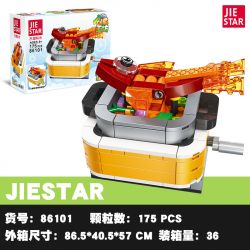 JIESTAR 86101 non  CÁ BƠ XOA bộ đồ chơi xếp lắp ráp ghép mô hình 175 khối