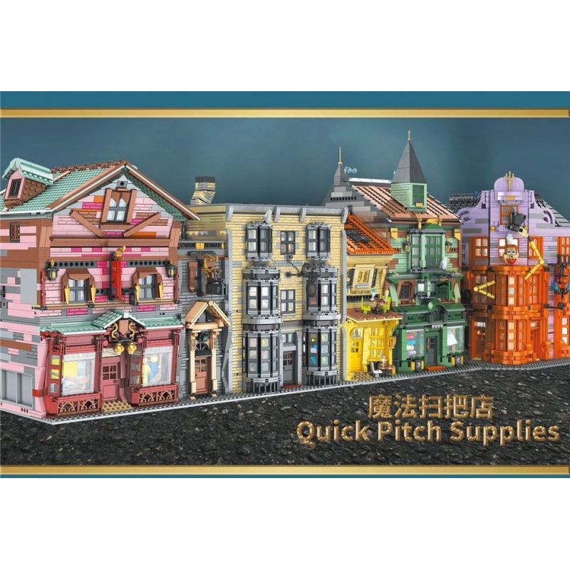 MouldKing 16039 Mould King 16039 non  CỬA HÀNG LÀM SẠCH MA THUẬT bộ đồ chơi xếp lắp ráp ghép mô hình QUICK PITCH SUPPLIES 3033 khối