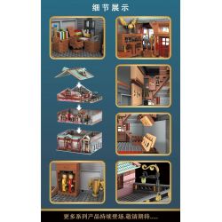 MouldKing 16039 Mould King 16039 non  CỬA HÀNG LÀM SẠCH MA THUẬT bộ đồ chơi xếp lắp ráp ghép mô hình QUICK PITCH SUPPLIES 3033 khối