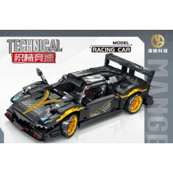 MANGE TECHNOLOGY 88007 non  XE LÙI FENGSHEN GT bộ đồ chơi xếp lắp ráp ghép mô hình  Kỹ Thuật Công Nghệ Cao Mô Hình Phương Tiện 608 khối