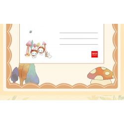 TOP TOY TC1806 1806 non  HỘP NHẠC NGÔI NHÀ NẤM bộ đồ chơi xếp lắp ráp ghép mô hình 650 khối