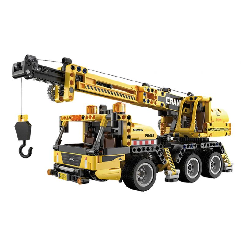 CADA DOUBLEE C65005 65005 non Lego CẦU TRỤC KỸ THUẬT bộ đồ chơi xếp lắp ráp ghép mô hình Technic CRANE TRUCK Kỹ Thuật Công Nghệ Cao Mô Hình Phương Tiện 658 khối