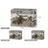 SLUBAN M38-B0298 B0298 0298 M38B0298 38-B0298 non  TRÀ TRIAS 2- MÁY BAY TRỰC THĂNG "DEER FEMATIC" bộ đồ chơi xếp lắp ráp ghép mô hình Land Forces 2 Sức Mạnh Mặt Đất 204 khối