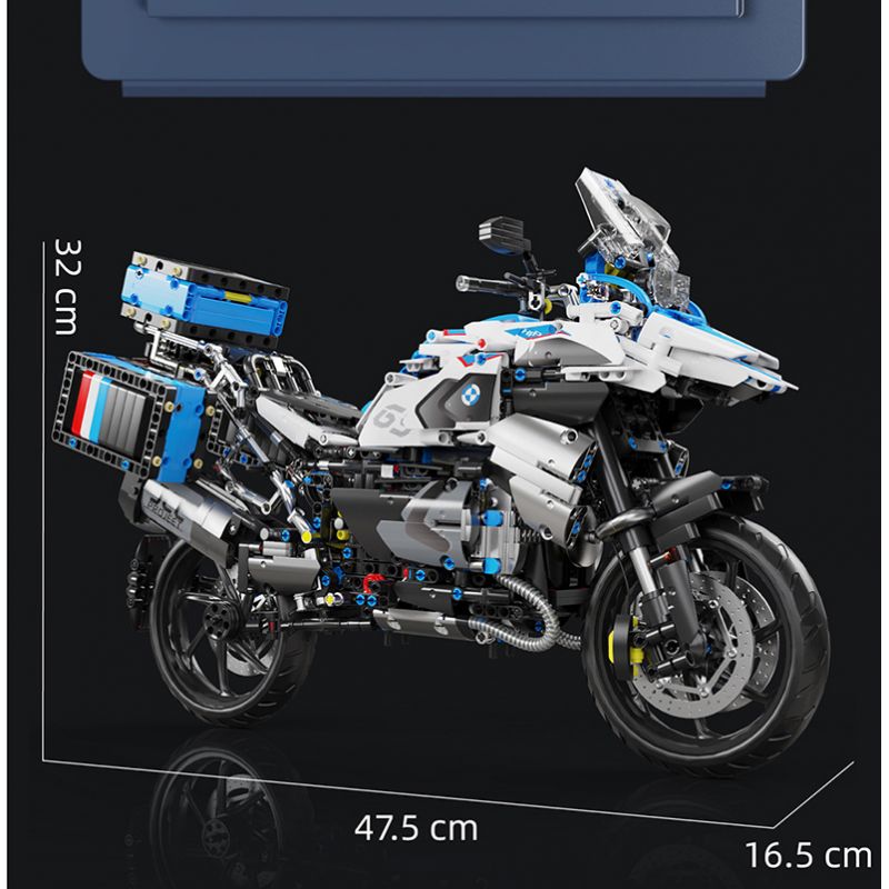 SUPER 18K K250 TA GAOLE T4022 4022 non  BMW R1250 GS 1:5 tỷ lệ 1:5 bộ đồ chơi xếp lắp ráp ghép mô hình  Kỹ Thuật Công Nghệ Cao Mô Hình Phương Tiện 2369 khối