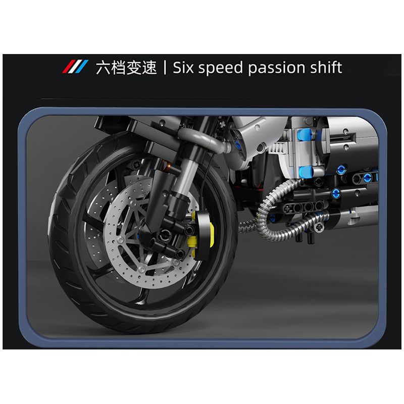 SUPER 18K K250 TA GAOLE T4022 4022 non  BMW R1250 GS 1:5 tỷ lệ 1:5 bộ đồ chơi xếp lắp ráp ghép mô hình  Kỹ Thuật Công Nghệ Cao Mô Hình Phương Tiện 2369 khối