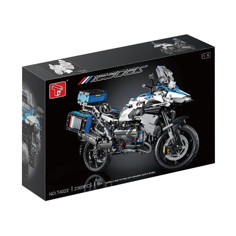 SUPER 18K K250 TA GAOLE T4022 4022 non  BMW R1250 GS 1:5 tỷ lệ 1:5 bộ đồ chơi xếp lắp ráp ghép mô hình  Kỹ Thuật Công Nghệ Cao Mô Hình Phương Tiện 2369 khối