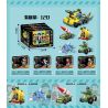 HENGTAI 92053 92053A 92053B 92053C 92053D non  CHALLENGER MAIN BATTLE TANK 4 SỰ KẾT HỢP CỦA TRẬN CHIẾN TÊN LỬA BRADLEY TÀU NGẦM BAROLUS SEAGULL JET FIGHTER XE TĂNG HẠNG NẶNG SV-01 bộ đồ chơi xếp lắp ráp ghép mô hình 846 khối