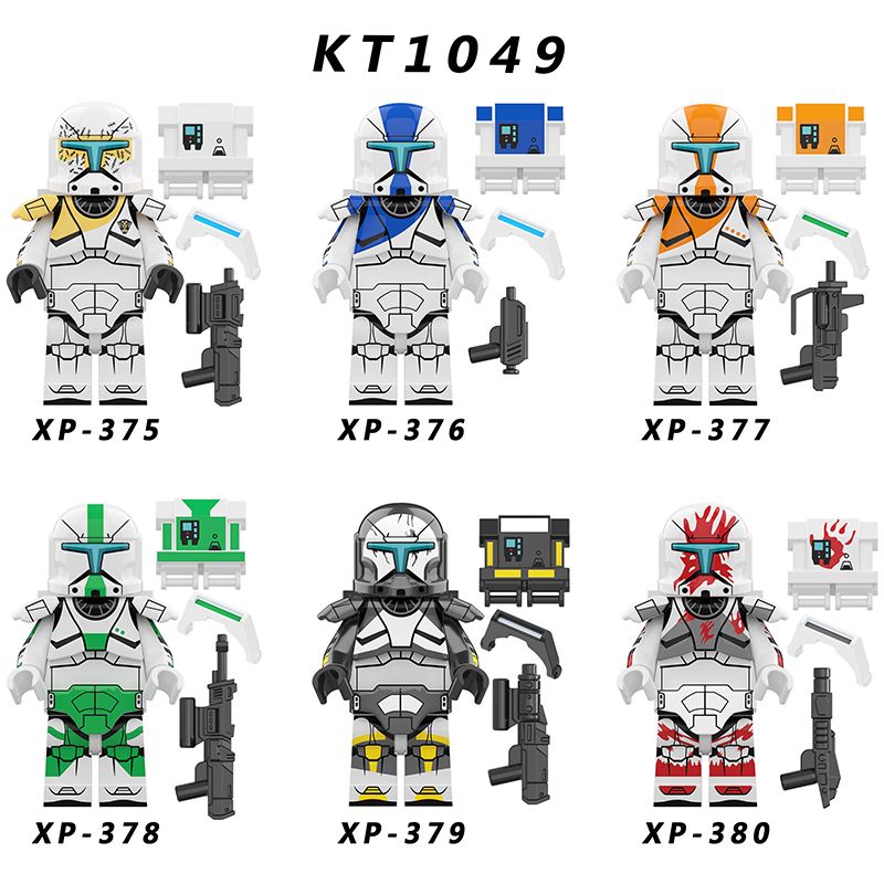 KORUIT KT1049 1049 XP non Lego ĐỘI ASSAULT CỘNG HÒA bộ đồ chơi xếp lắp ráp ghép mô hình Collectable Minifigures Búp Bê Sưu Tầm