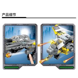 Kazi KY81048 81048 non  APOLLO. bộ đồ chơi xếp lắp ráp ghép mô hình 307 khối