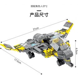 Kazi KY81048 81048 non  APOLLO. bộ đồ chơi xếp lắp ráp ghép mô hình 307 khối