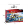 Kazi KY81048 81048 non  APOLLO. bộ đồ chơi xếp lắp ráp ghép mô hình 307 khối