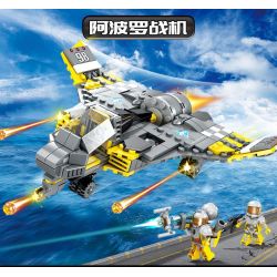 Kazi KY81048 81048 non  APOLLO. bộ đồ chơi xếp lắp ráp ghép mô hình 307 khối