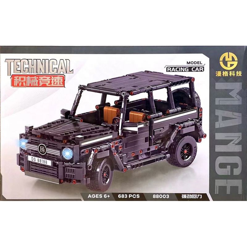 MANGE TECHNOLOGY 88003 non  XE LÙI G36-AMG bộ đồ chơi xếp lắp ráp ghép mô hình  Kỹ Thuật Công Nghệ Cao Mô Hình Phương Tiện 683 khối