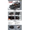 MANGE TECHNOLOGY 88003 non  XE LÙI G36-AMG bộ đồ chơi xếp lắp ráp ghép mô hình  Kỹ Thuật Công Nghệ Cao Mô Hình Phương Tiện 683 khối