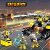 Kazi KY81047 81047 non  BÚA TANK. bộ đồ chơi xếp lắp ráp ghép mô hình 391 khối