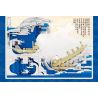 DILE DL860 non  KANAGAWA LƯỚT SÓNG bộ đồ chơi xếp lắp ráp ghép mô hình Arts & Crafts THE GREAT WAVE OFF KANAGAWA 1367 khối