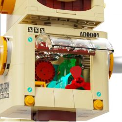 X AREA-X AD0001 0001 non  TRANG TRẠI XĂNG DẦU TINTOWN SUPER BOB ROBOT bộ đồ chơi xếp lắp ráp ghép mô hình Creator SUPER XBOB Sáng Tạo