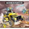 Kazi KY81046 81046 non  XE CHIẾN ĐẤU BỘ BINH ĐA CHỨC NĂNG bộ đồ chơi xếp lắp ráp ghép mô hình 295 khối