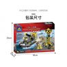 Kazi KY81045 81045 non  RAPID ACV TÀU VẬN CHUYỂN ĐỔ XÔ bộ đồ chơi xếp lắp ráp ghép mô hình 314 khối