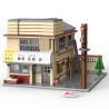 DOUBLEE CADA C61031 61031 non  CỬA HÀNG FUJIHARA TOFU. bộ đồ chơi xếp lắp ráp ghép mô hình Creator INITIAL D Sáng Tạo 1908 khối