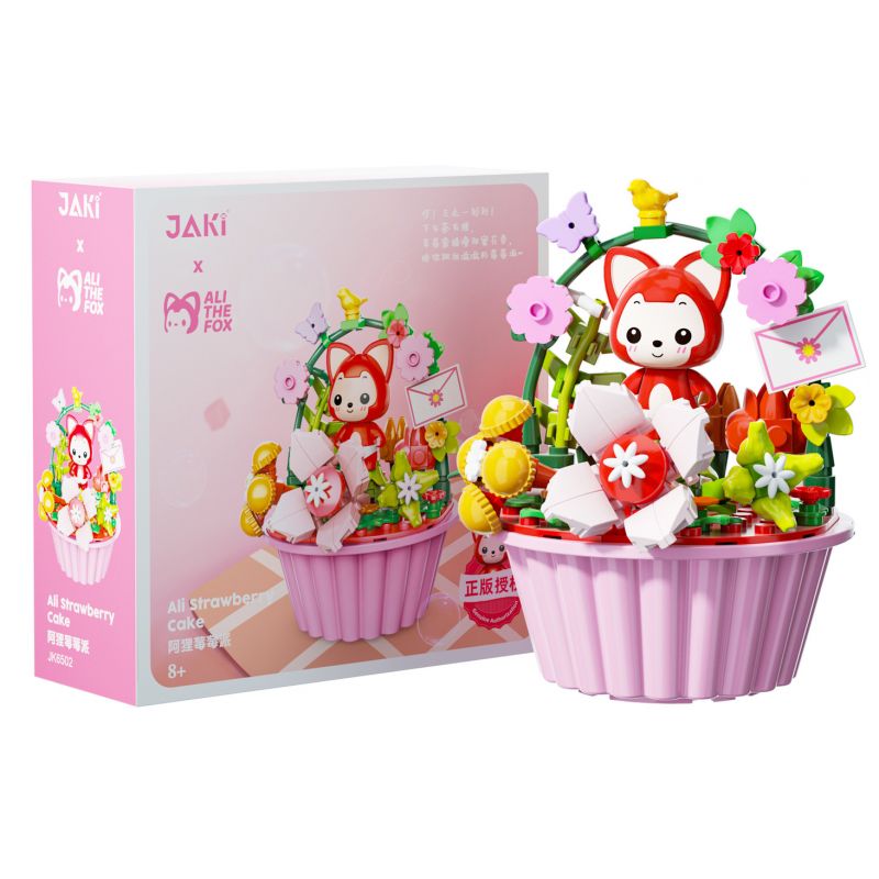 JAKI JK6502 6502 non  BÁNH NAM VIỆT QUẤT bộ đồ chơi xếp lắp ráp ghép mô hình