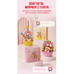 JAKI JK6502 6502 non  BÁNH NAM VIỆT QUẤT bộ đồ chơi xếp lắp ráp ghép mô hình