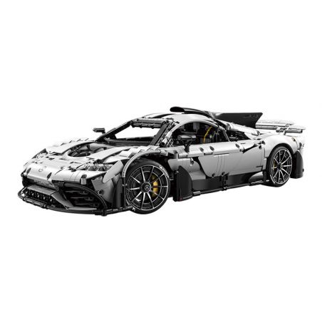 CADA DOUBLEE C61503 61503 non  MERCEDES-BENZ AMG MỘT tỷ lệ 1:8 bộ đồ chơi xếp lắp ráp ghép mô hình MERCEDES-AMG ONE 3295 khối