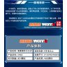 WOMA C0782 0782 non  TIE JI GANG BING 4 LOẠI HẠM ĐỘI BẮC DƯƠNG-MU SIYUN DƯƠNG-DINGYUAN KUNLUN-BÀ TIÊN ĐỠ ĐẦU ĐEN BA CHÂN-HIMIKO bộ đồ chơi xếp lắp ráp ghép mô hình Movie & Game Phim Và Trò Chơi 801 khối