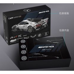 CADA DOUBLEE C61503 61503 non  MERCEDES-BENZ AMG MỘT tỷ lệ 1:8 bộ đồ chơi xếp lắp ráp ghép mô hình MERCEDES-AMG ONE 3295 khối