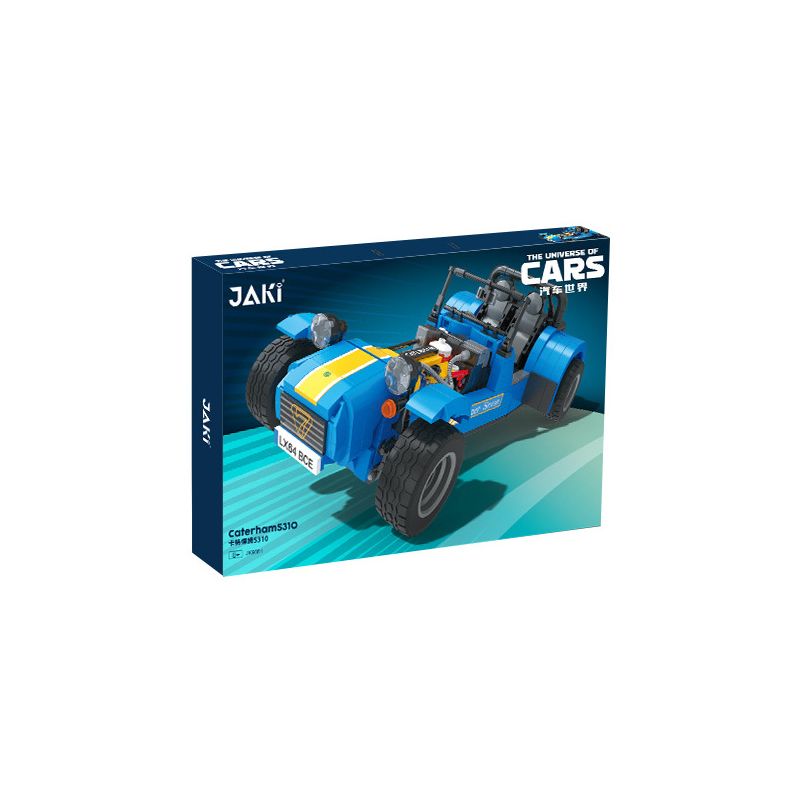 JAKI JK9081 9081 non Lego CATERHAM BẢY 310 bộ đồ chơi xếp lắp ráp ghép mô hình Racers CATERHAM SEVEN 310 Đua Tốc Độ