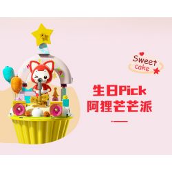 JAKI JK6502 6502 non  BÁNH NAM VIỆT QUẤT bộ đồ chơi xếp lắp ráp ghép mô hình