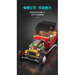 JAKI JK9081 9081 non  CATERHAM BẢY 310 bộ đồ chơi xếp lắp ráp ghép mô hình Racers CATERHAM SEVEN 310 Đua Tốc Độ