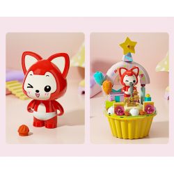 JAKI JK6502 6502 non  BÁNH NAM VIỆT QUẤT bộ đồ chơi xếp lắp ráp ghép mô hình