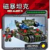 Kazi KY81041 81041 non  TANKI 4 COMPIZE PHANTOM ÁO GIÁP LƯỠNG CƯ BULLFROG BỂ BÃO TỪ TÍNH V4 KHÔNG CÓ CHIẾN TRANH bộ đồ chơi xếp lắp ráp ghép mô hình 1083 khối