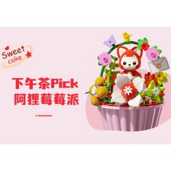 JAKI JK6502 6502 non  BÁNH NAM VIỆT QUẤT bộ đồ chơi xếp lắp ráp ghép mô hình