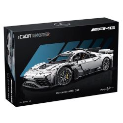 CADA DOUBLEE C61503 61503 non  MERCEDES-BENZ AMG MỘT tỷ lệ 1:8 bộ đồ chơi xếp lắp ráp ghép mô hình MERCEDES-AMG ONE 3295 khối