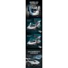 CADA DOUBLEE C61503 61503 non  MERCEDES-BENZ AMG MỘT tỷ lệ 1:8 bộ đồ chơi xếp lắp ráp ghép mô hình MERCEDES-AMG ONE 3295 khối