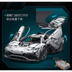 CADA DOUBLEE C61503 61503 non  MERCEDES-BENZ AMG MỘT tỷ lệ 1:8 bộ đồ chơi xếp lắp ráp ghép mô hình MERCEDES-AMG ONE 3295 khối