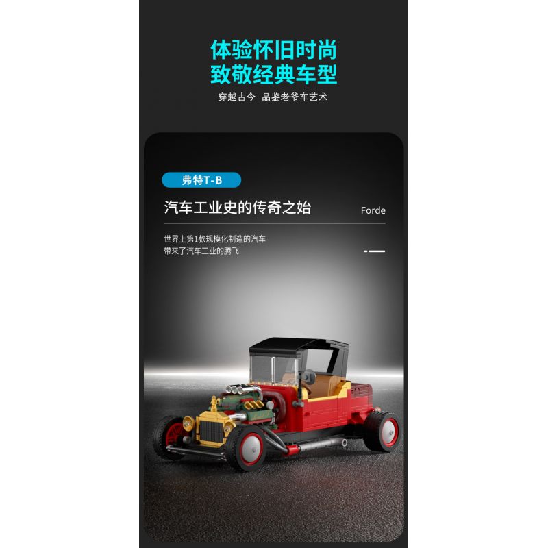 JAKI JK9081 9081 non  CATERHAM BẢY 310 bộ đồ chơi xếp lắp ráp ghép mô hình Racers CATERHAM SEVEN 310 Đua Tốc Độ