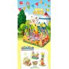 ZHEGAO XY7003 7003 non  CON CỪU LƯỜI LẮC LỚN bộ đồ chơi xếp lắp ráp ghép mô hình PLEASANT GOAT AND BIG WOLF 404 khối
