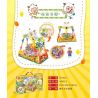 ZHEGAO XY7003 7003 non  CON CỪU LƯỜI LẮC LỚN bộ đồ chơi xếp lắp ráp ghép mô hình PLEASANT GOAT AND BIG WOLF 404 khối