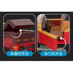 JAKI JK9081 9081 non  CATERHAM BẢY 310 bộ đồ chơi xếp lắp ráp ghép mô hình Racers CATERHAM SEVEN 310 Đua Tốc Độ