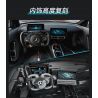 CADA DOUBLEE C61503 61503 non  MERCEDES-BENZ AMG MỘT tỷ lệ 1:8 bộ đồ chơi xếp lắp ráp ghép mô hình MERCEDES-AMG ONE 3295 khối