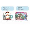 SLUBAN M38-B0961 B0961 0961 M38B0961 38-B0961 non  NHÀ NGHỈ SUỐI NƯỚC NÓNG MID-LEVELS bộ đồ chơi xếp lắp ráp ghép mô hình 439 khối