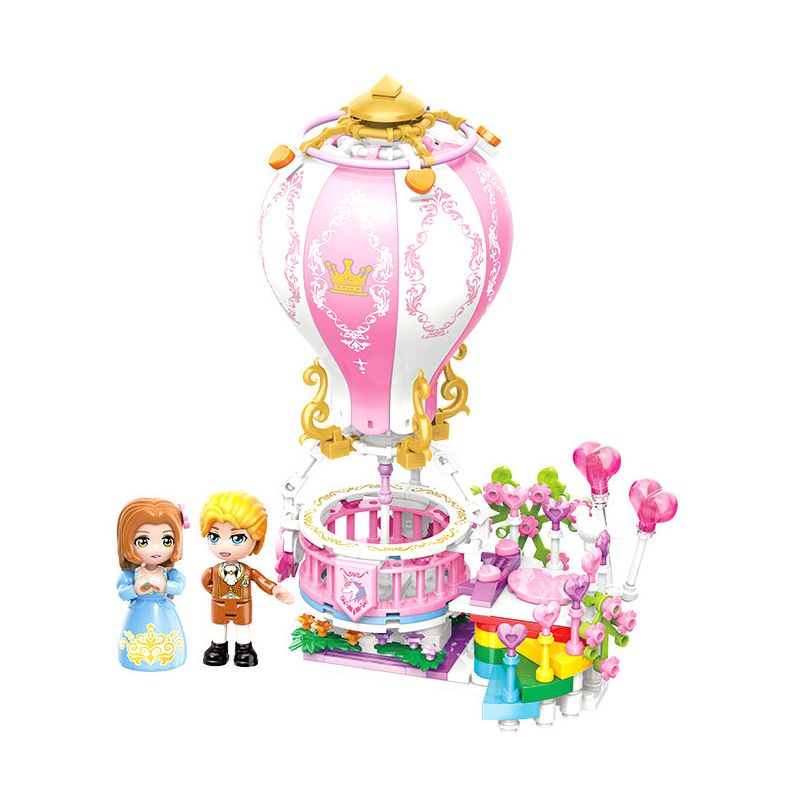 Enlighten 32018 Qman 32018 non Lego CHÚC MỪNG KHINH KHÍ CẦU bộ đồ chơi xếp lắp ráp ghép mô hình PRINCESS LEAH 247 khối